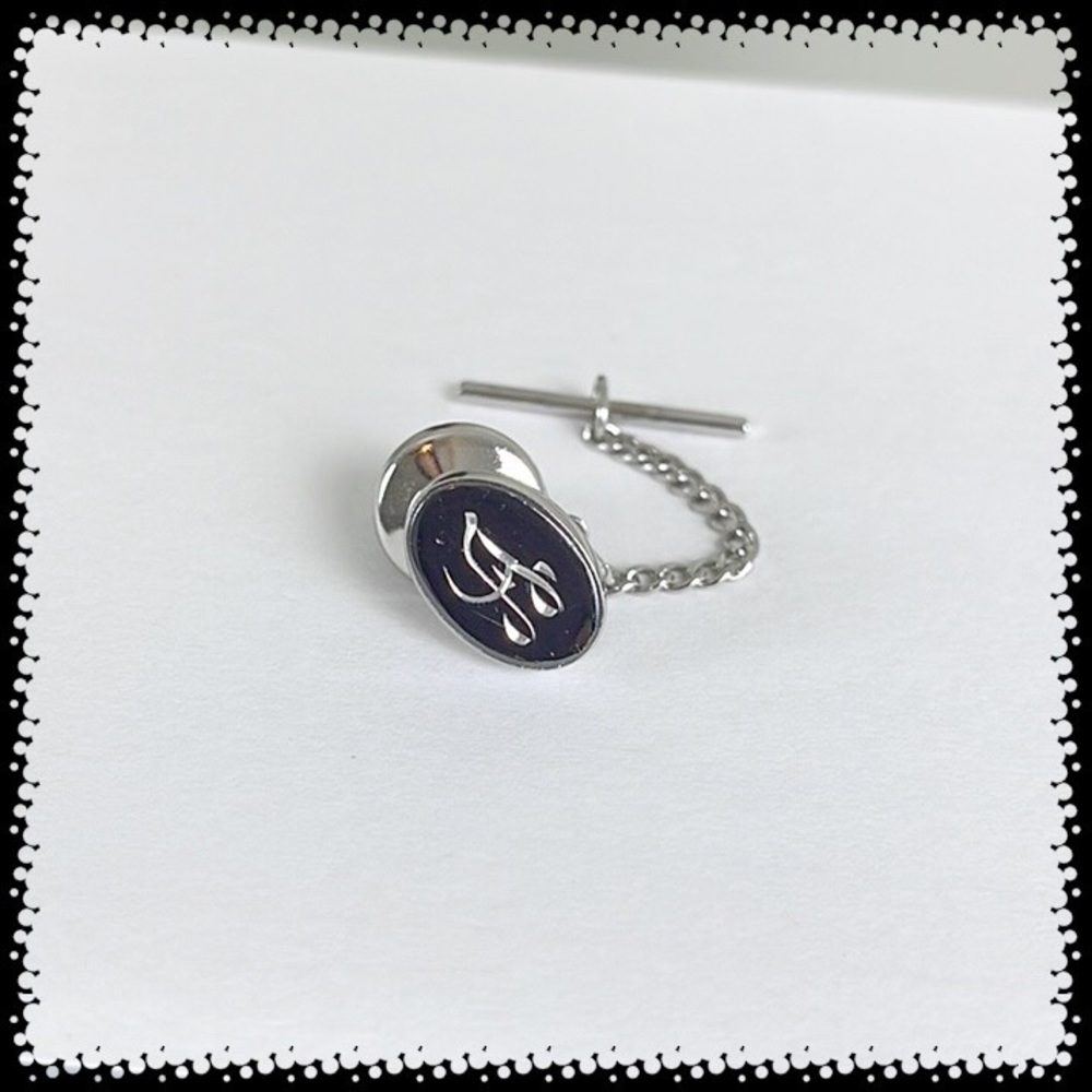 💕Beautiful Monogram A Vintage Tie Tack💕